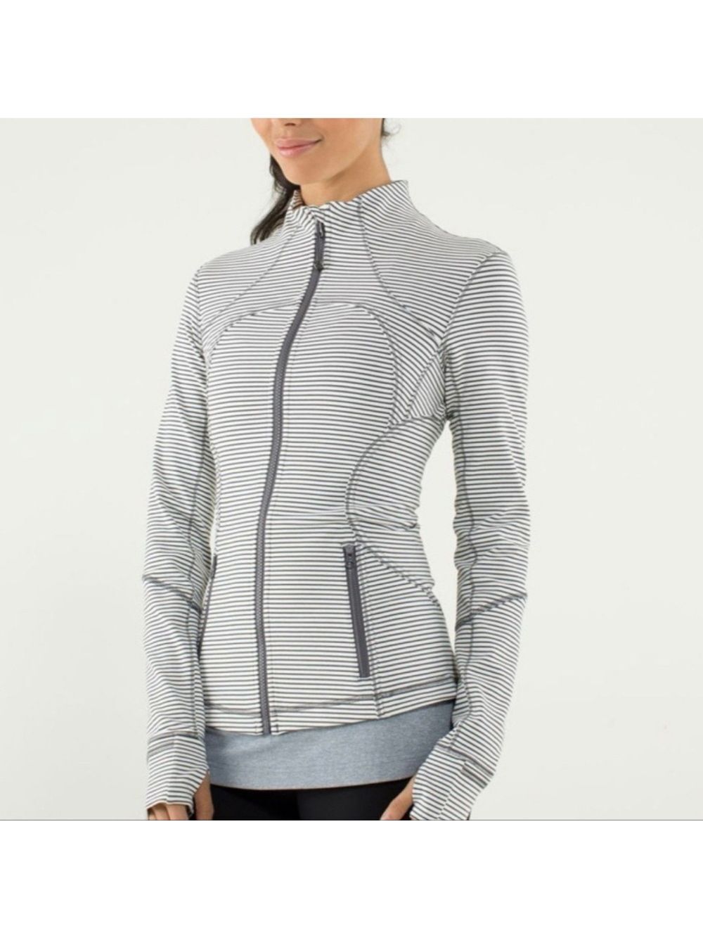 Lululemon Forme Jacket - Hyper Stripe Angel Wing
